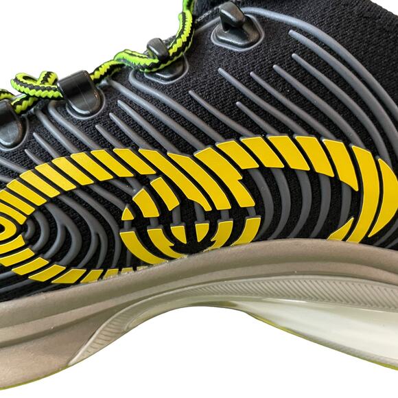 GUCCI Men GG RUN Sneakers Athletic Low Top 680938 Black Yellow 11 | US 11.5 NEW - Picture 6 of 15